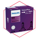 Philips Glühlampe Autoglühlampe 2-er Set Vision Plus +60% 12V 60/55W