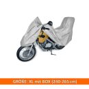 Motorrad Abdeckplane Motorradabdeckung XL mit Box Outdoor...