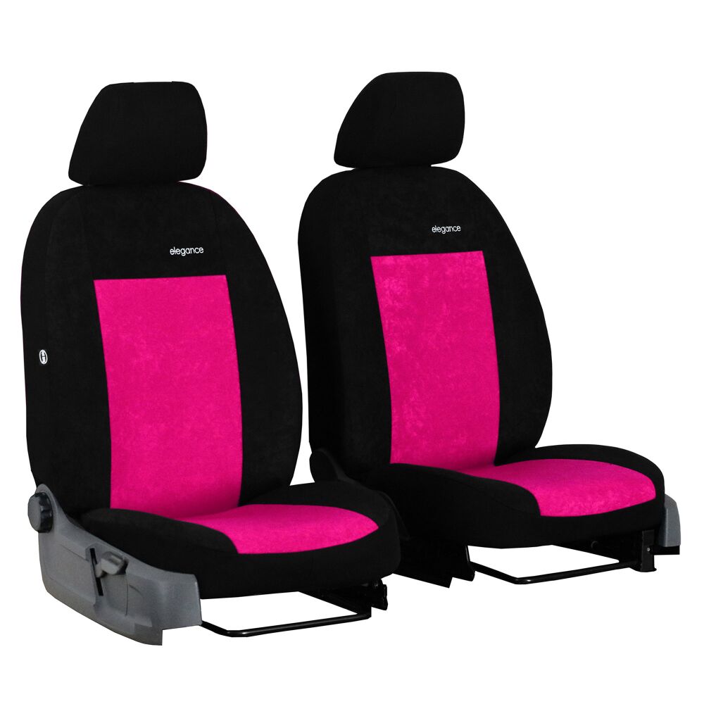 Autositzbezüge Vorne Schonbezüge Maß Sitzbezug für Skoda Fabia II (07-14)  Pink