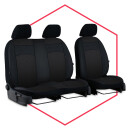 Autositzbezüge Maß Schonbezüge Sitzschoner für Mercedes Sprinter IV (18- ) 1+2