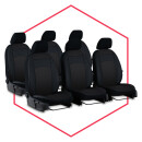 Autositzbezüge Maß Schonbezüge Sitzschoner für Volkswagen T5 (03-15) 6-Sitze