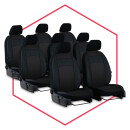 Autositzbezüge Maß Schonbezüge Sitz für Renault Trafic Spaceclass 8-Sitze (21-)