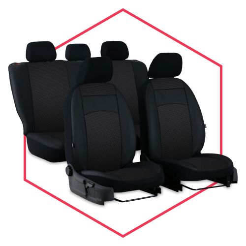 Autositzbezüge Maß Schonbezüge Sitzschoner Auto für Audi A4 B9 S-Line (15- )