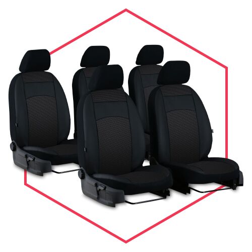 Autositzbezüge Maß Schonbezüge Sitzschoner Auto für Seat Alhambra II (10-18)