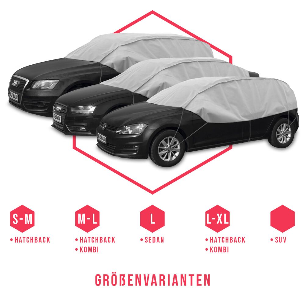 Autoabdeckung - Vollgarage - Car-Cover Outdoor Waterproof für Mazda 3