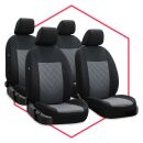 Autositzbezüge für Toyota Aygo I (05-14), Grau