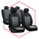 Autositzbezüge für Renault Megane II (02-09), Grau