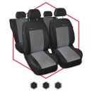 Autositzbezüge Maß passend für Volkswagen Touran II (10-15) 5-Sitze